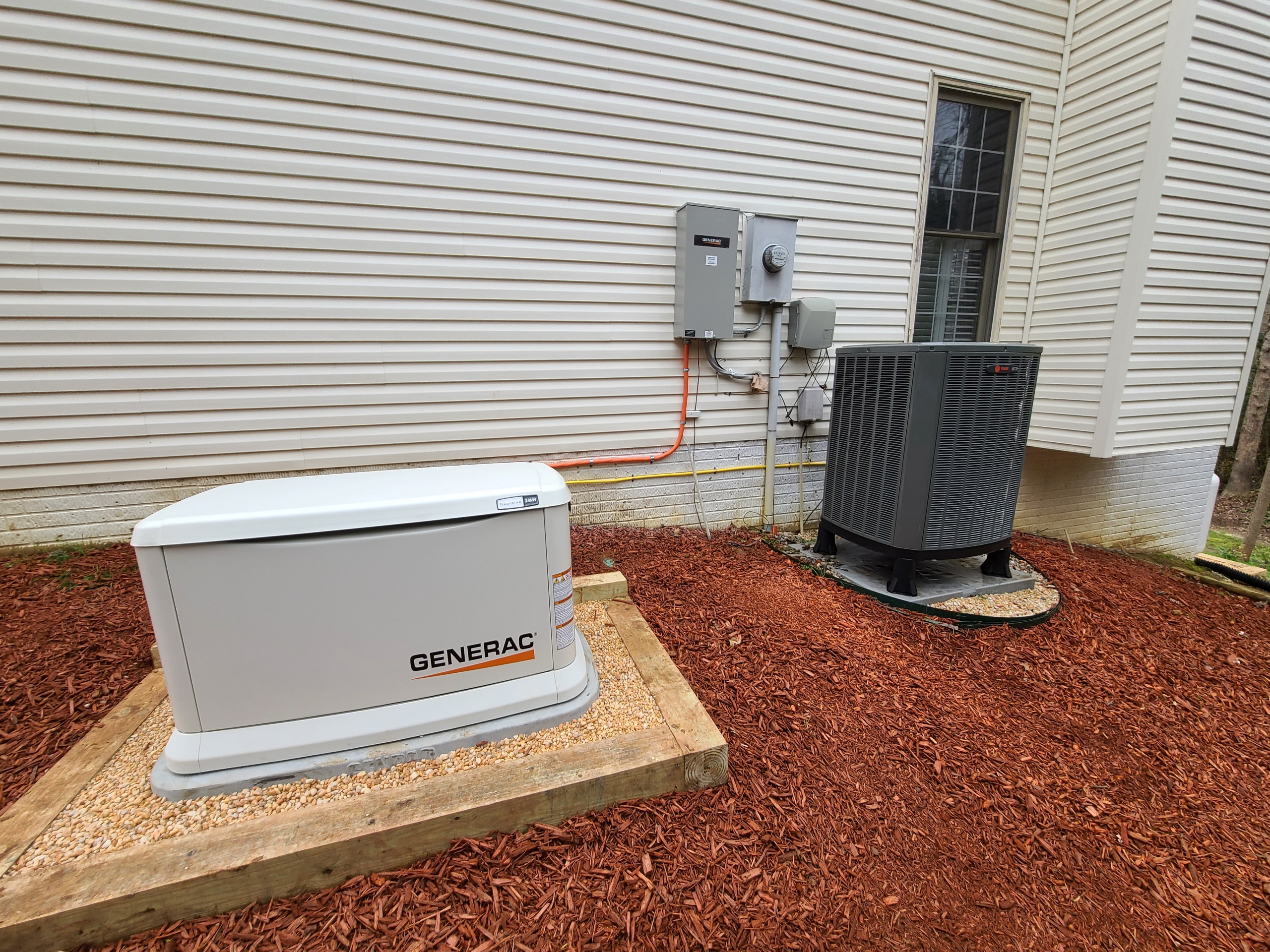 Leave the entire installation process to us with the Generac 24kW generator. We've got you covered f